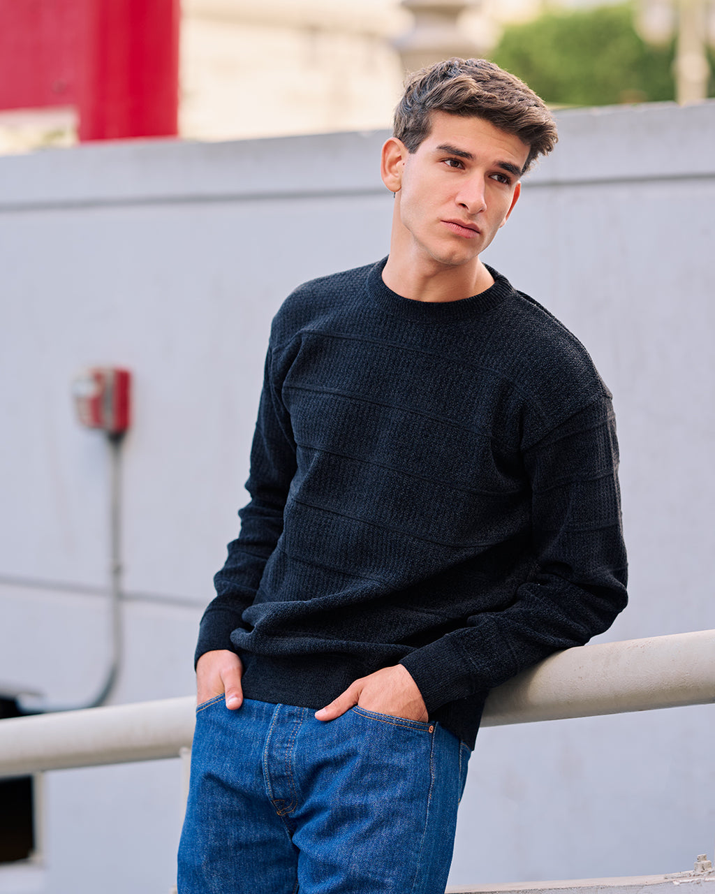 Basic slim fit  sweater