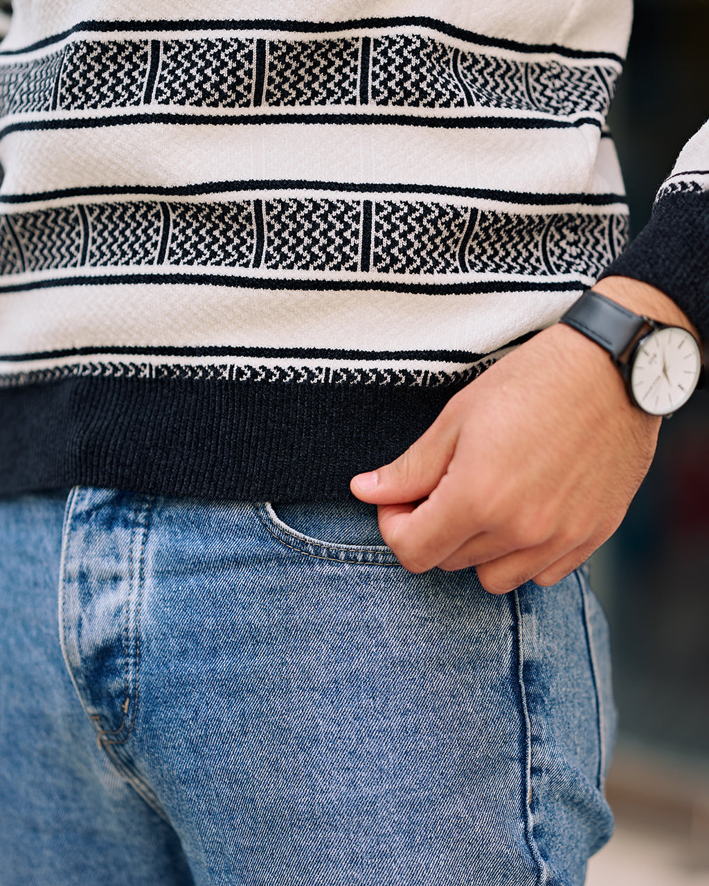 Slim Fit Men Sweater