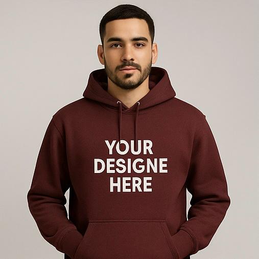 customized Regular Fit Printed Hoodie