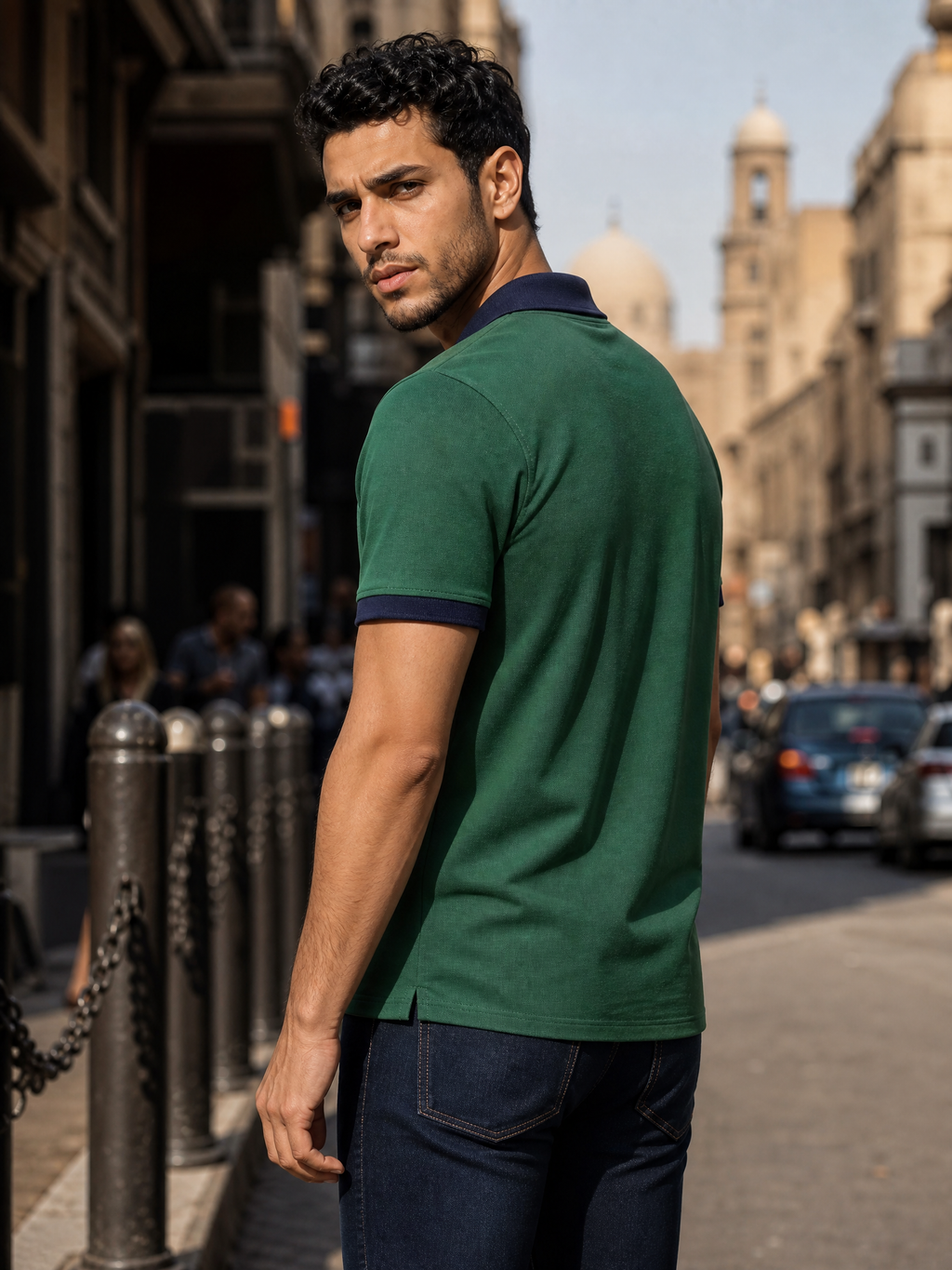 Tommy Zipper Polo Shirt