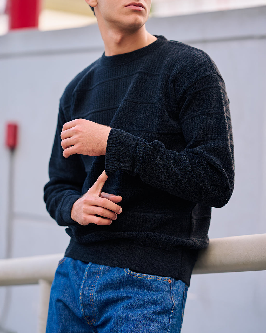Basic slim fit  sweater