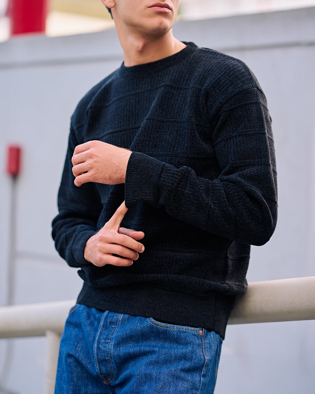 Basic slim fit  sweater