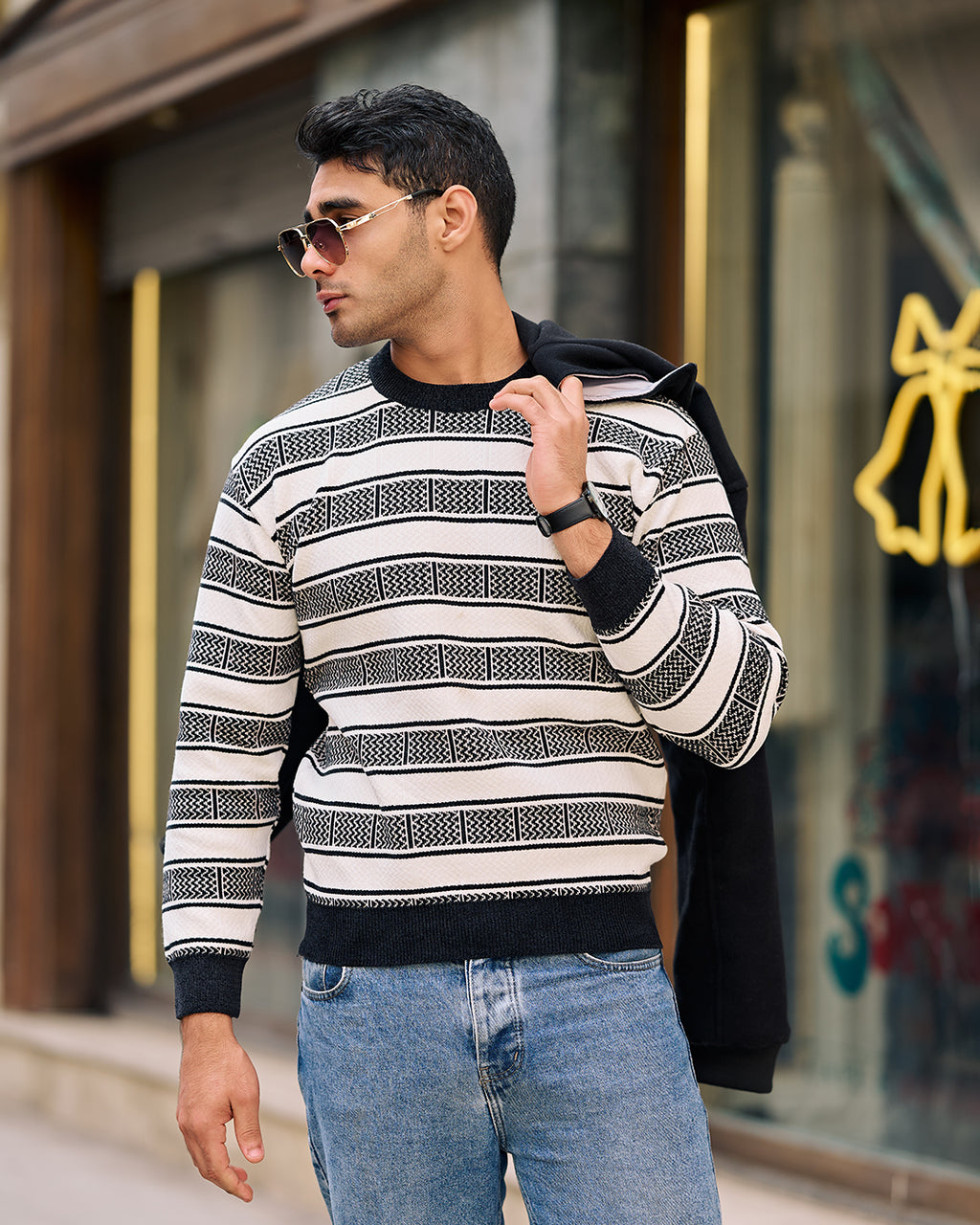 Slim Fit Men Sweater