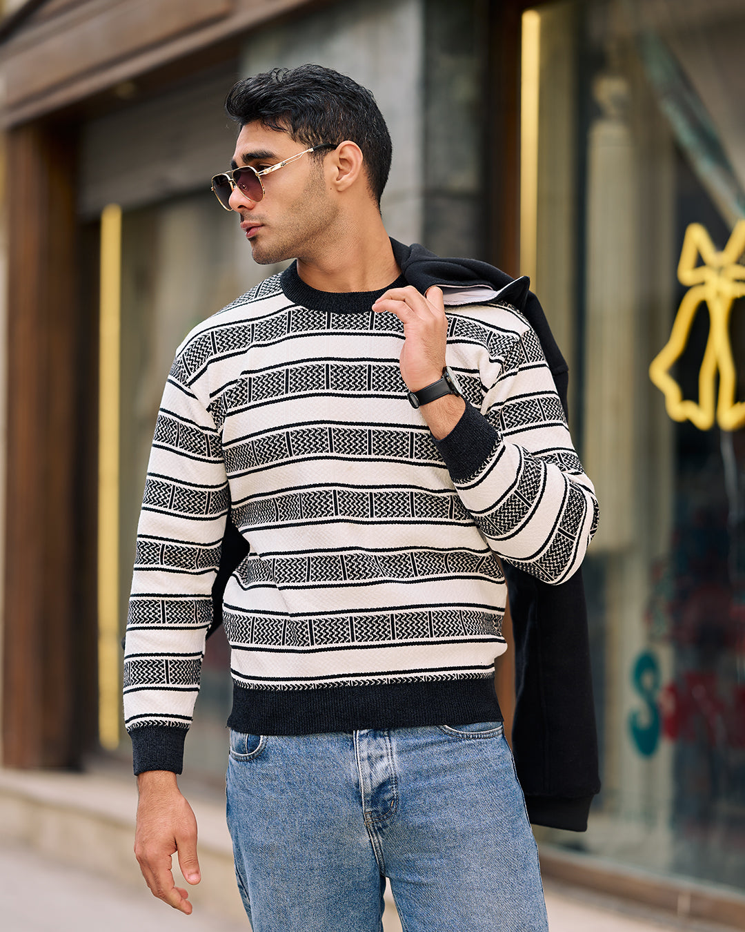 Slim Fit Men Sweater