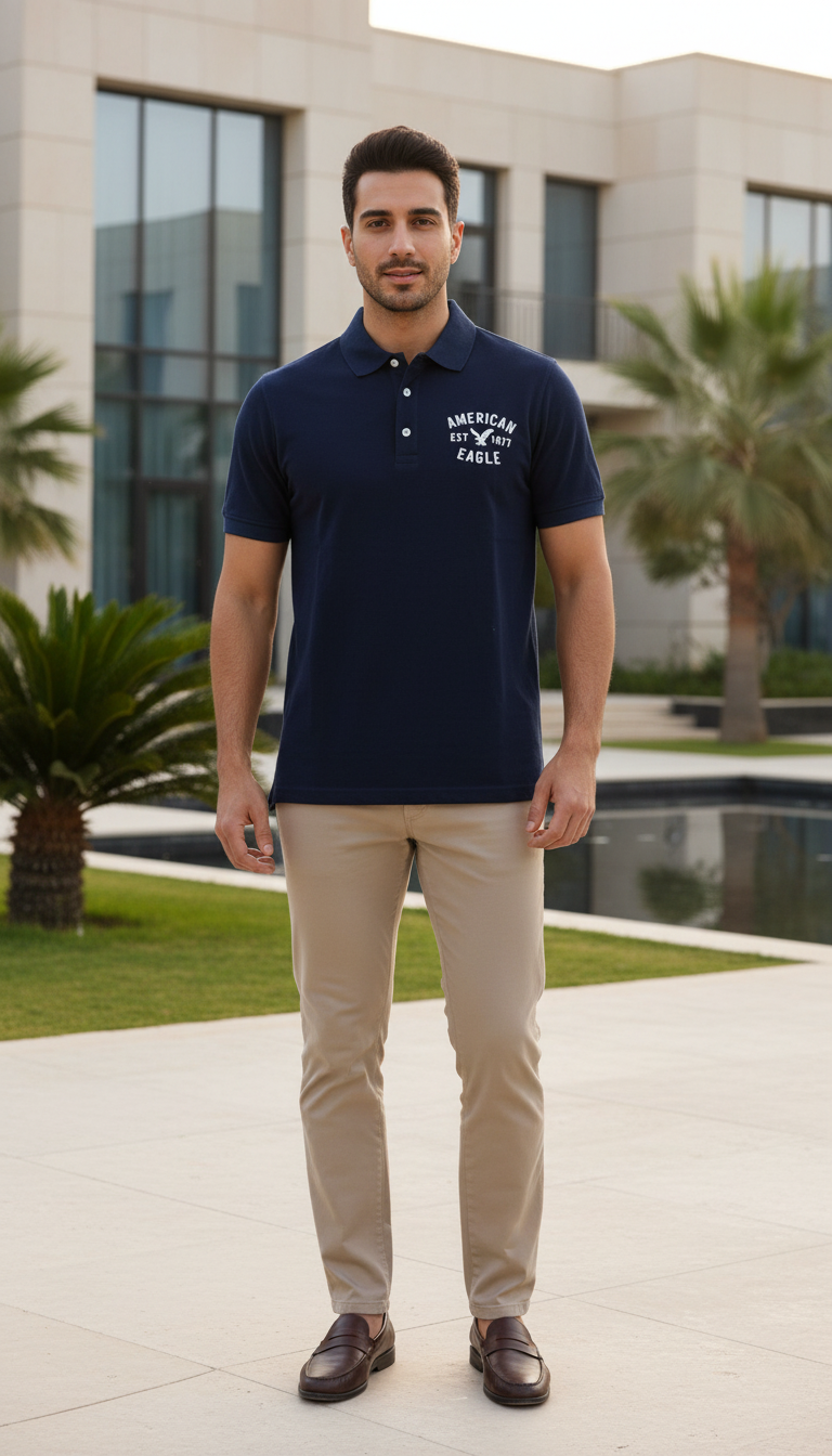 Slim Fit American Eagle Polo shirt