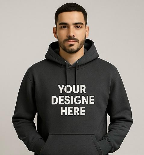 customized Regular Fit Printed Hoodie